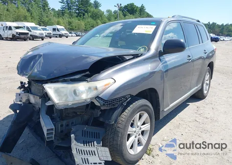 2011 Toyota Highlander Se V6 from USA, damaged, VIN 5TDBK3EH0BS047063
